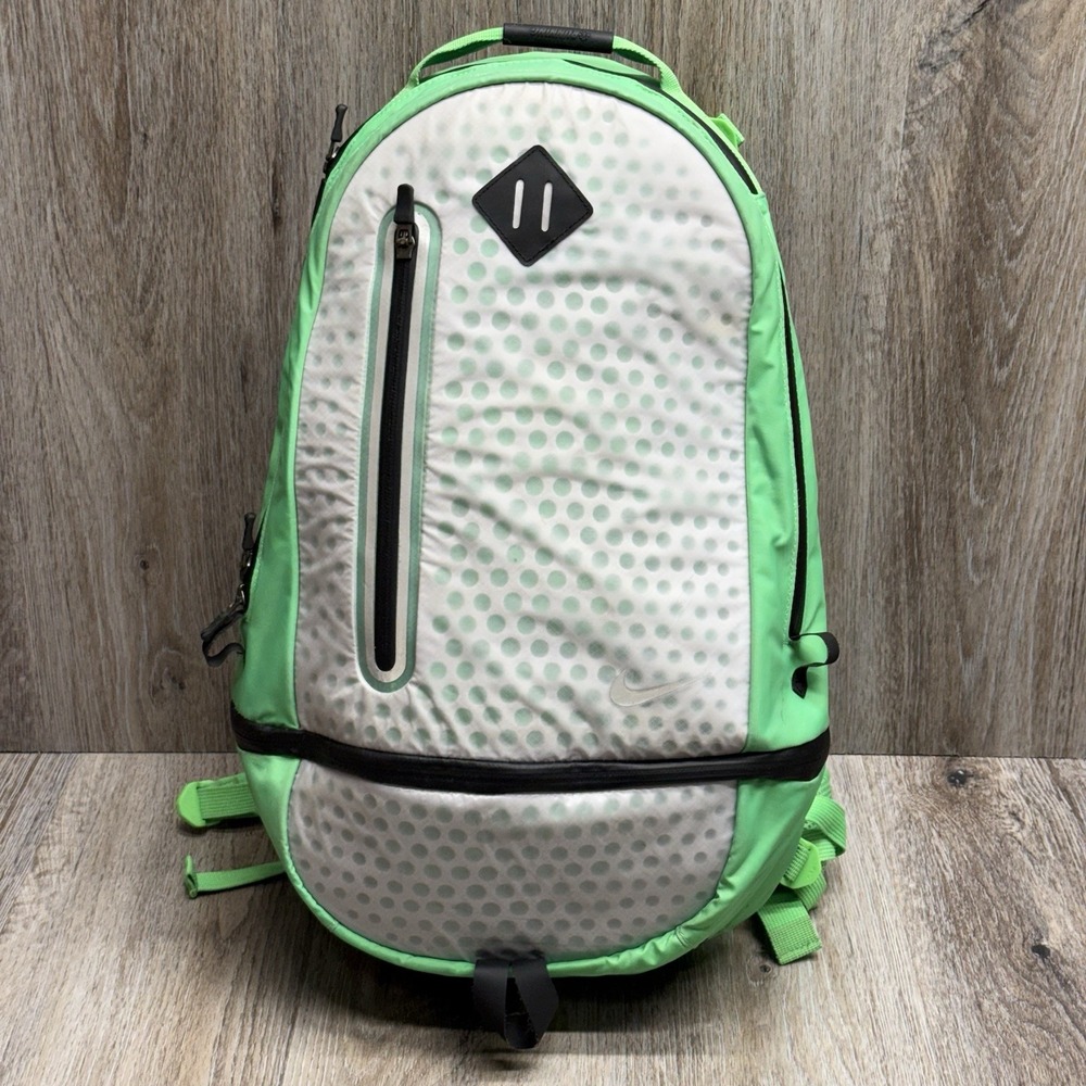 NIKE VAPOR HYPERVOID BACKPACK Cheyenne Running Aerospan Bag Green w Wet Storage